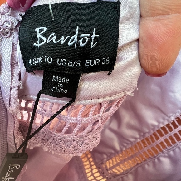 Bardot Gemma Halter Lace Sheath Dress - Picture 6 of 6